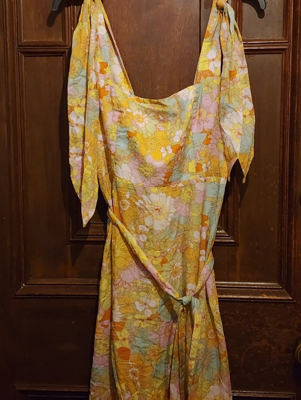Show Me Your Mumy Claire Midi Dress- Groovy Bloom-Medium-Retail $188.00 - Picture 9 of 13